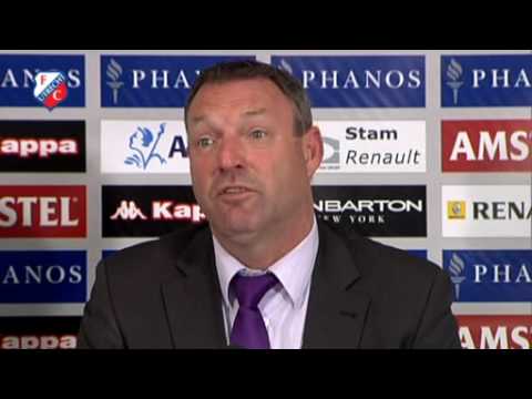 Persconferentie FC Utrecht - FC Groningen