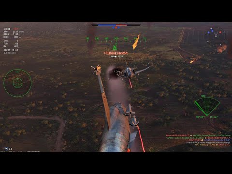 Jet - Face 2 Face [ F - 104G vs. F - 4C ] Thunder Show: Won 5000- GE, (4K)