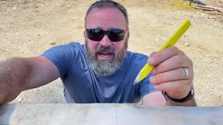 How to build a FOLDING SAWBUCK for safer firewood cutting