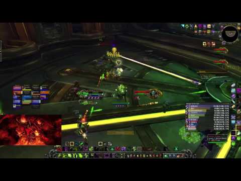 Mythic Fallen Avatar Best Pull, Tomb of Sargeras, Destruction Warlock PoV