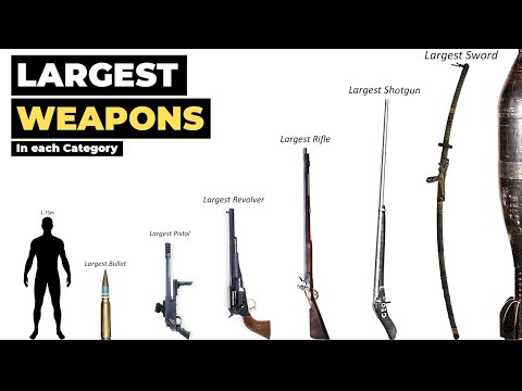 The Largest Weapons In Each Category
