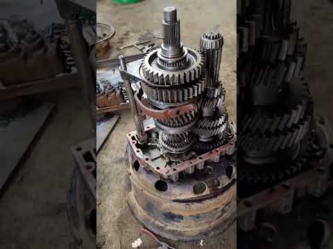 ZF S6 36 Gear Fittings Process #shorts