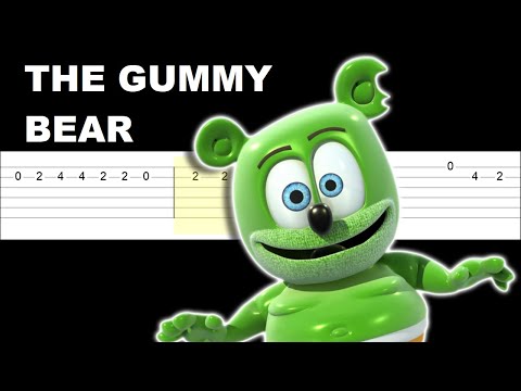 The Gummy Bear Meme (Easy Guitar Tabs Tutorial)