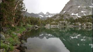 preview picture of video 'North Fork Big Pine Creek, Palisades, California.'