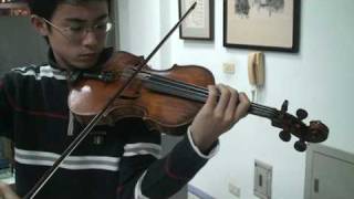 Taiwan brilliant boy plays Guarneri violin