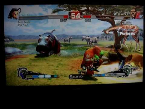 SSF4: XblackvegetaX (Rog) vs EMP Sabin (Rose) - Ranked Match