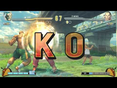 Street Fighter 4 Remix - Sagat vs Dan