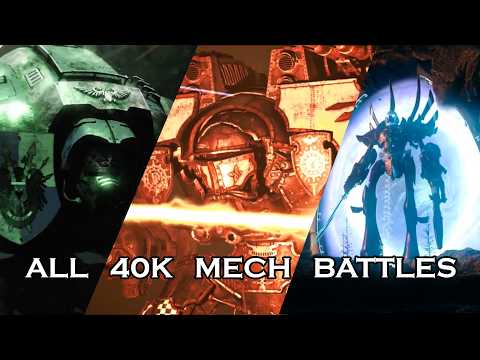 ALL Mech Battles in Warhammer 40k Media