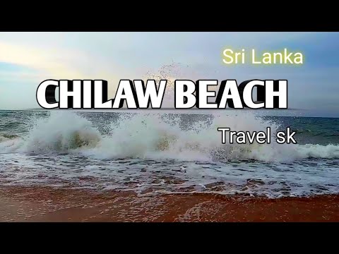 chilaw beach|හලාවත මුහුද |#Travel005