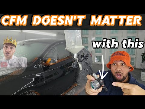 Small compressor? No more pressure drops 😱 😲  Meet the new king of the YouTube paint community 👑