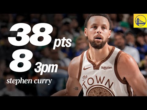 Stephen Curry Puts Up 38 PTS, 8 3PM as Warriors Fall to Mavericks