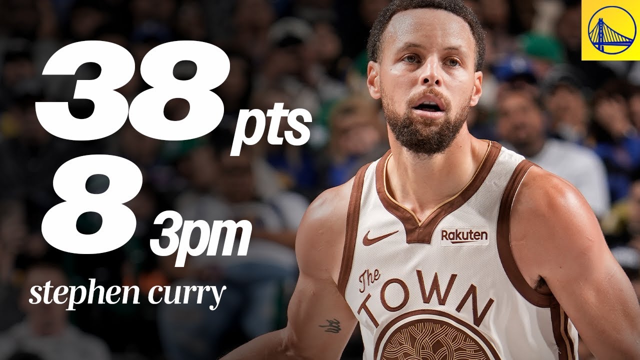 Stephen Curry Puts Up 38 PTS, 8 3PM as Warriors Fall to Mavericks