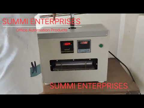 Summi id card fusing machine