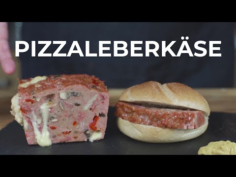 Pizza Leberkäse - Easy and delicious to make yourself, even without a cutter