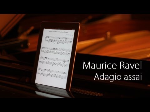 Adagio assai from Concerto in G major by Maurice Ravel, arranged by Hugh Sung
