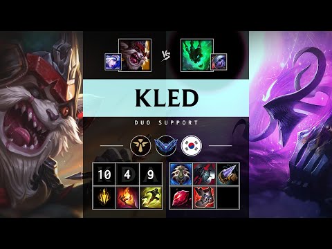 Kled Support vs Thresh - KR Diamond Patch 25.15