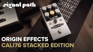 Video thumbnail for The Ultimate Studio Compressor Pedal | Origin Effects Cali76 Stacked Edition | Full Demo by Signal Path
