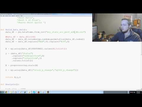 Learn Scikit Learn Machine Learning Tutorial for investing with Python ...
