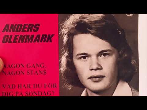 Anders Glenmark - Någon gång, Någon stans (1972) Debut singeln!!