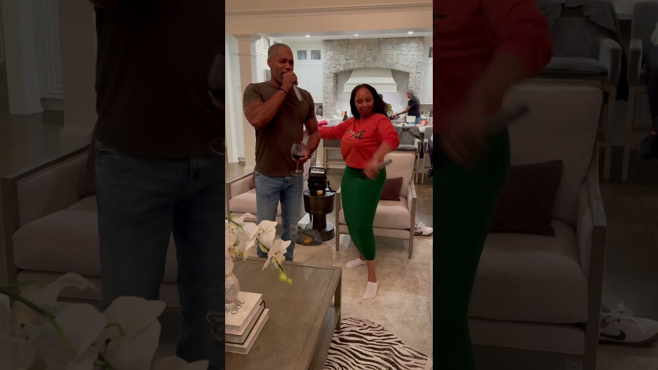 Karaoke Fun with family.