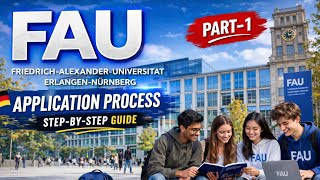 FAU Germany Application Process — Step-by-Step Guide for International Students