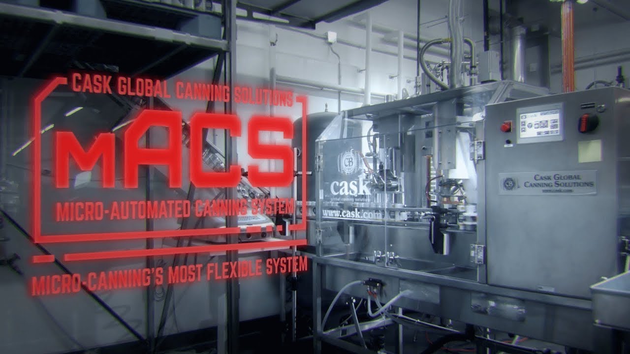 Micro-Automated Canning System (mACS) - Cask Global Canning Solutions
