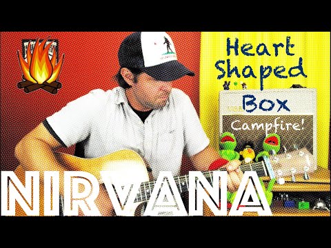 Guitar Lesson: How To Play Heart Shaped Box by Nirvana - Campfire Edition!