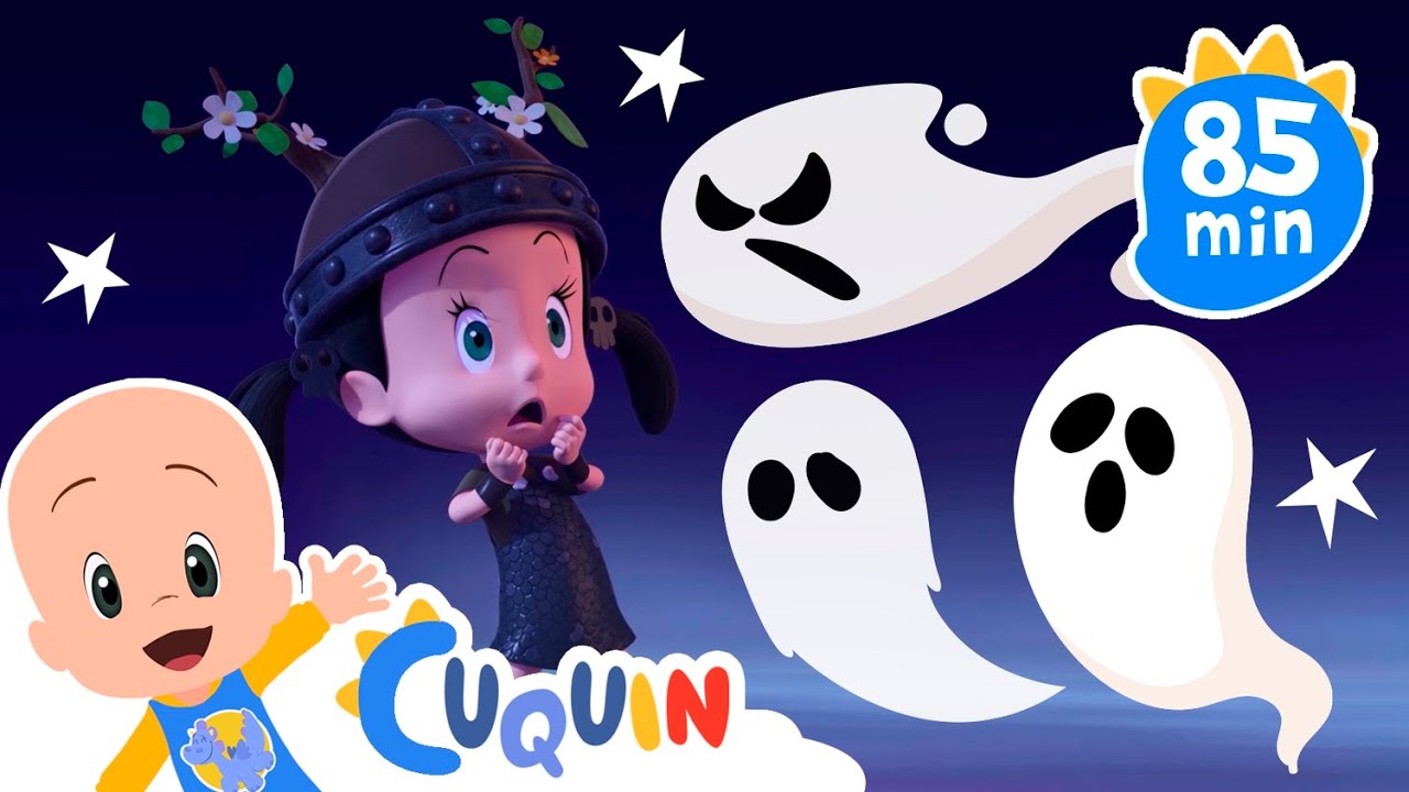 Especial Dia das Bruxas: Halloween con Cuquin e mais videos 🎃 Desenhos animados para bebês