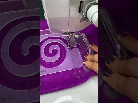 Quilting Template and Presser Foot #sewing #sew #diysewing #diy #seweasy #sewcreative