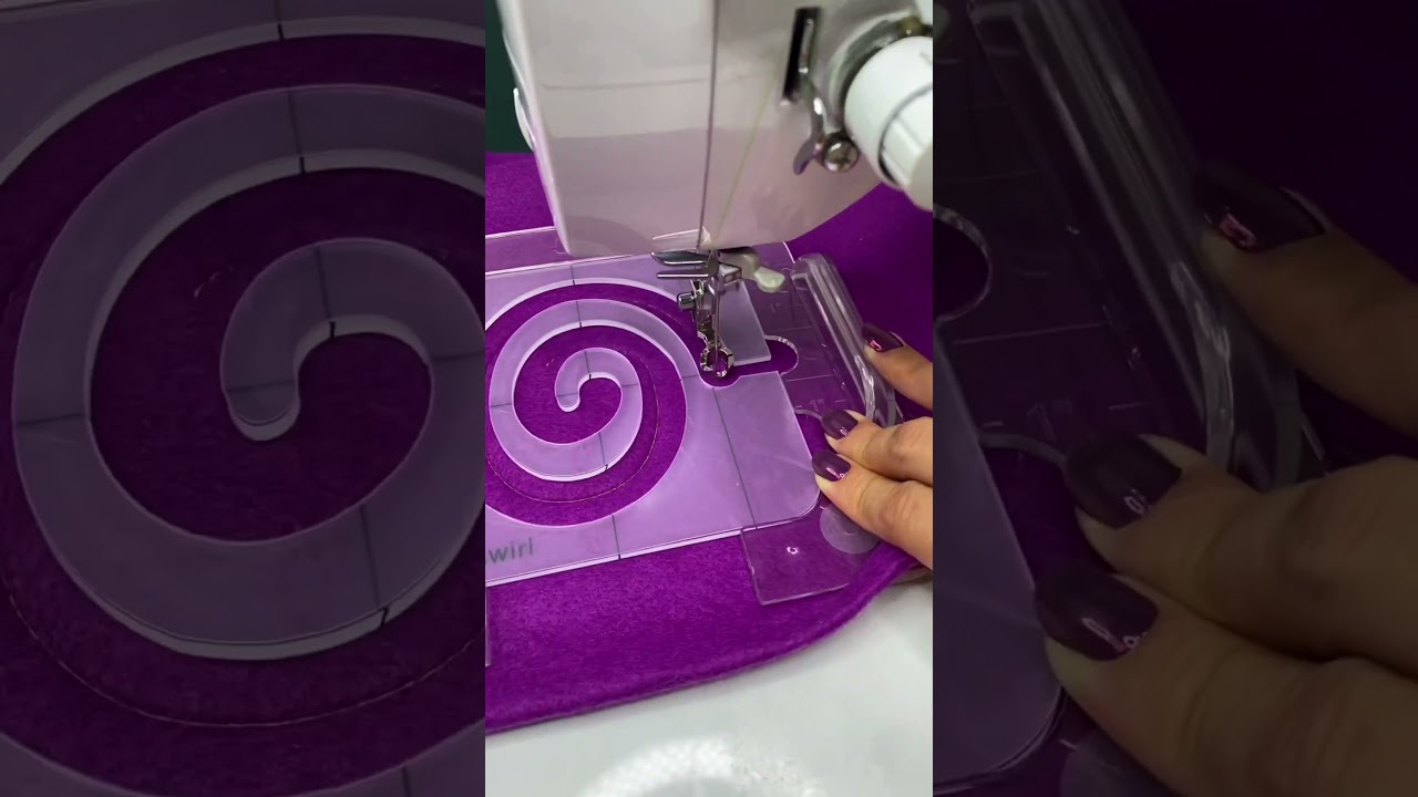 Quilting Template and Presser Foot #sewing #sew #diysewing #diy #seweasy #sewcreative