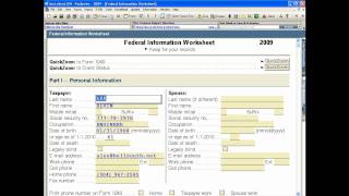 ProSeries Client Checklist