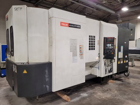 Mazak Model FH-6000 4-Axis CNC Horizontal Machining Center (HMC122)
