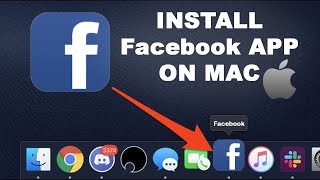 Learn how to install Facebook on MAC