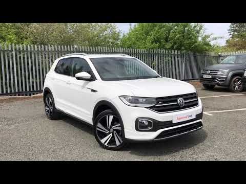 Volkswagen T-Cross R-Line 1.0 TSI Pure White Used Car | Wrexham Volkswagen