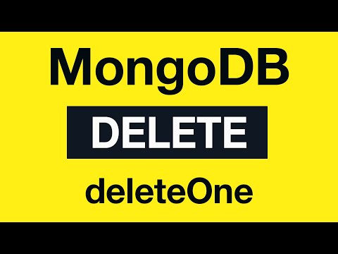 MongoDB Delete Queries 05 deleteOne