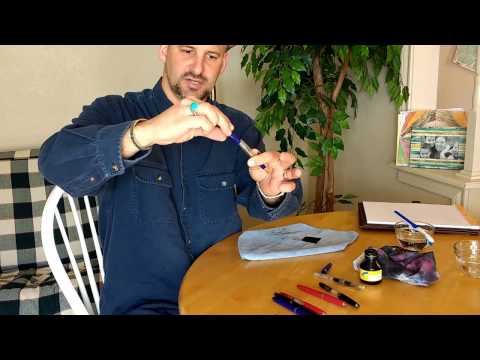 How to fill and service a FPR Guru fountain pen by Fountain Pen Revolution.