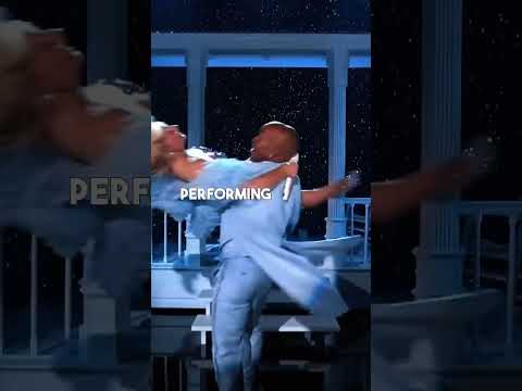 Sabrina Carpenter accidentally yanked off her dancer's bow tie 🎀👔