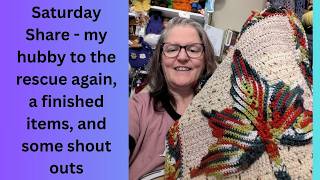 Saturday Share - shout outs and apparently I married Captain America
