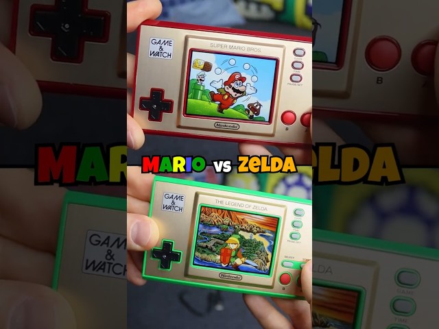 Vídeo relacionado con RLSOCO Funda para Game&Watch: The Legend of Zelda/Super Mario Bros/Game Watch SM Bros System