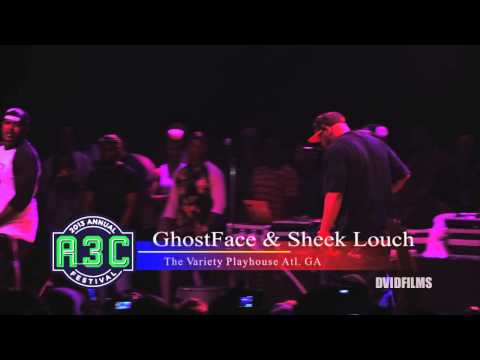 GhostFace Killah & Sheek Louch Live @ The A3C Hip Hop Festival 2013
