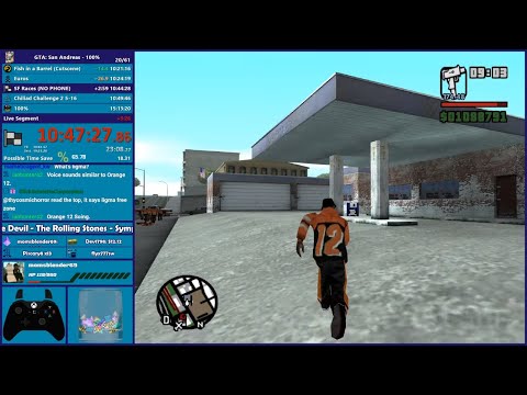 GTA San Andreas Tweleve Everyone Part 2 - 100% Practice - Hugo_One Twitch Stream - 12/13/2022