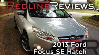2013 Ford Focus SE Hatch Review, Walkaround, Start Up, Test Drive
