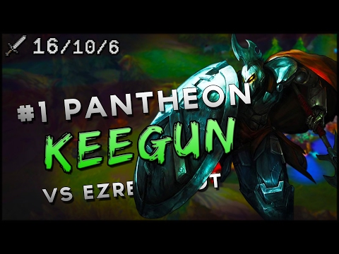 S7 | Keegun #1 Pantheon vs Ezreal BOT | Ranked League VOD