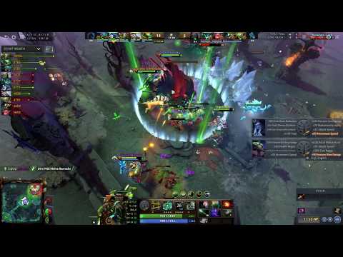 DOTA 2 Liquid.Miracle- destroyed Newbee with the Nature Prophet