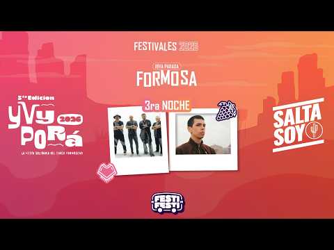 🔴 YVY PORÁ 2026 EN VIVO | Tercera Noche con Milo J, Los Tekis, Los Alonsitos y grandes artistas