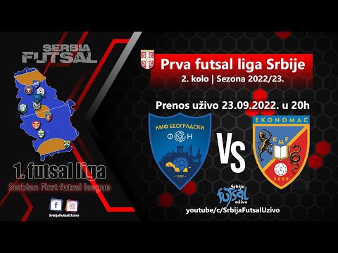 KMF Beogradski FON - KMF Ekonomac | Prva futsal liga Srbije