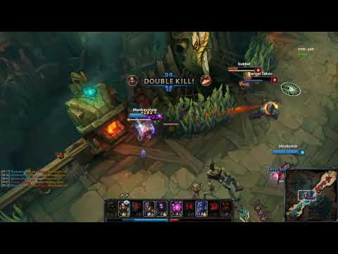 [LoL] Fun Fact You cant actually see unvisible Teemos if Nidalee procs a hunt.mp4