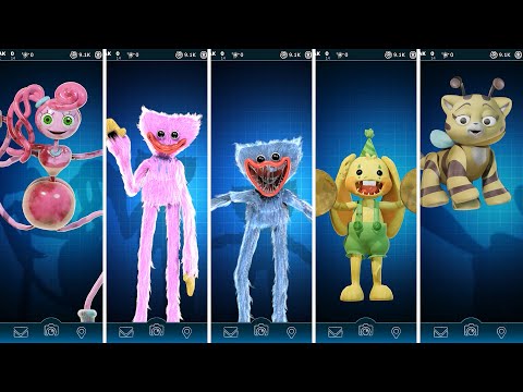 FNAF AR Poppy Playtime Chapter 2 Characters Jumpscare & Workshop Animations