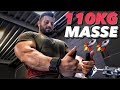 110kg geknackt🔥 JETZT 120kg Massephase?! (Hab ich übertrieben?)