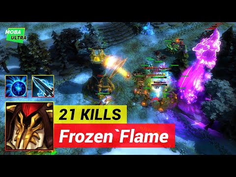 HoN Silhouette NULL STONE with NULLFIRE BLADE - MVP